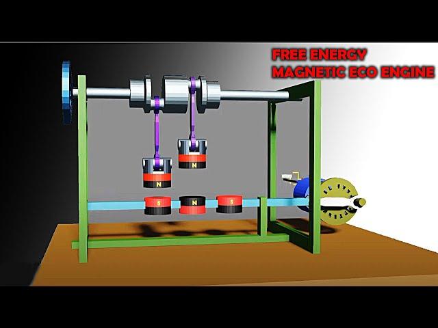 Free Energy Research - Magnetic Eco Engine 2025