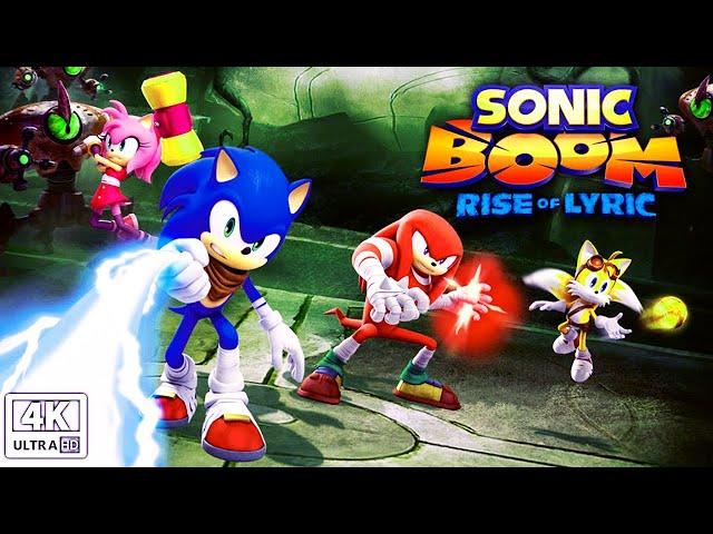 Sonic Boom Rise Of Lyric All Cutscenes (Game Movie) 4K 60FPS