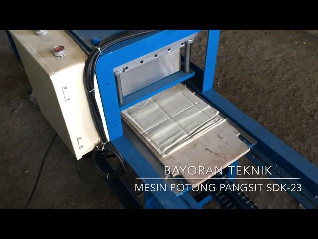 Mesin Potong Kulit Pangsit SDK-23 Bayoran Teknik