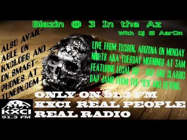 BLAZING AT 3 IN THE AZ (91.3FM).: INTERVIEW WITH: SWINDOE 3/5/13 -TUCSON AZ-