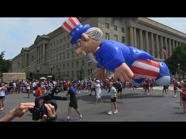 Nation's capital holds its Independence Day Parade