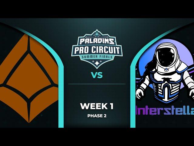 PALADINS Pro Circuit: Intersteller vs mixalazeub (Phase 2 Week 1)