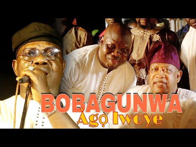 ALH. ADEKUNLE SHEFIU ALAO FOR EGBE BOBAGUNWA AGO IWOYE