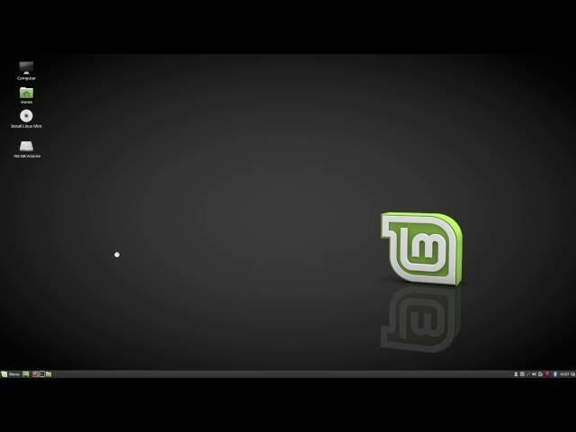 Обзор системы linux mint 18, загруженной с флешки