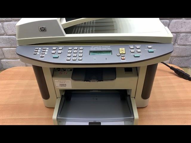 Лазерное МФУ 3 в 1 HP LaserJet M1522nf