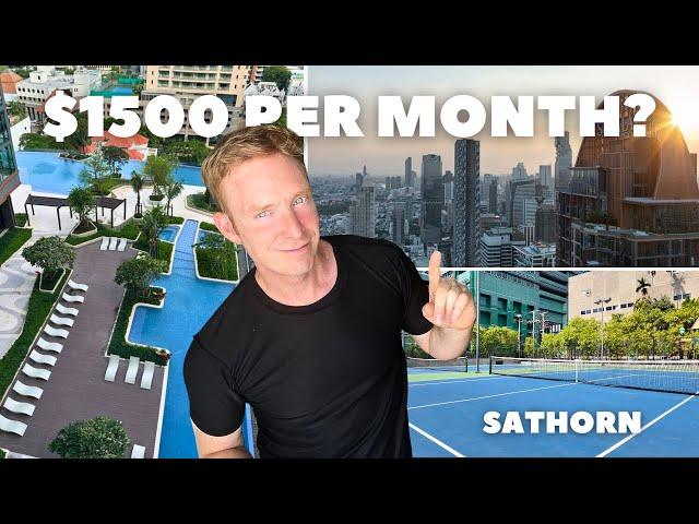 Touring 3 Luxury Condos in Central Bangkok - What Can You Rent in Sathorn for $1500?