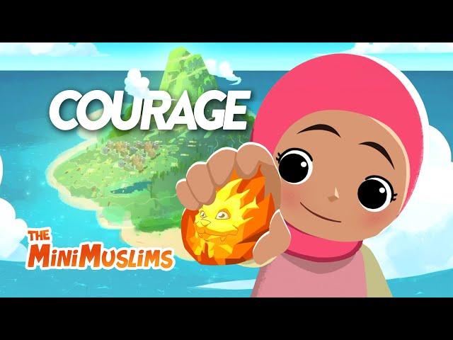 Courage  Episode 1 | The MiniMuslims Islamic Cartoon Series for Kids ️