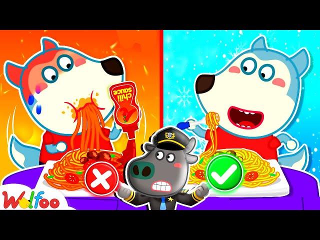 Stop Eating Spicy Food, Wolfoo! Good Eating Habits for Kids Wolfoo Kids Cartoon