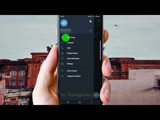 Android Phone : How to Change Priority in Telegram Notifications for Channels