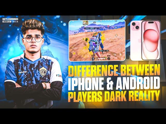 IPHONE VS ANDROID PLAYER'S REALITY ⁉️| LOW END DEVICE TRICKS | HOW TO IMPROVE GAMEPLAY BGMI/PUBG 