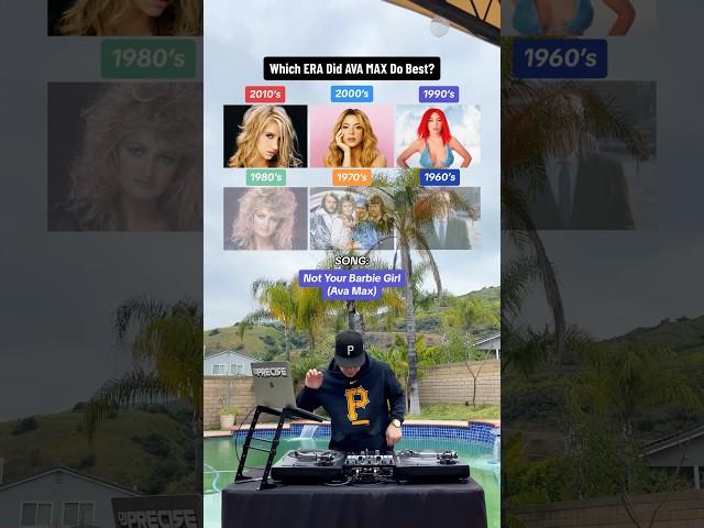 Which decade did AVA MAX recreate best? ️ (Kesha, ABBA, Shakira & more)
