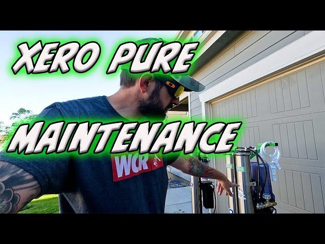 XERO PURE MAINTENANCE TIPS | PURE WATER SYSTEMS