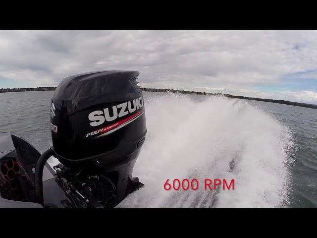 Suzuki DF 150 Outboard WOT