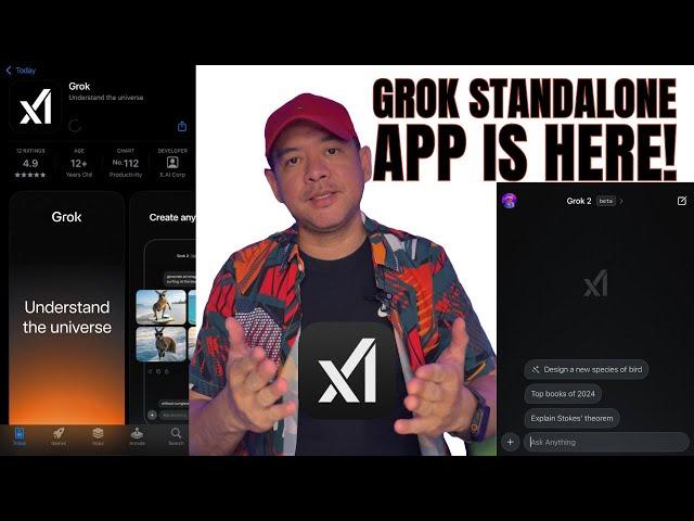 Grok standalone app is here!