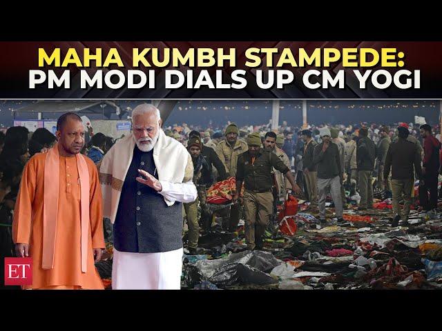 Maha Kumbh Stampede: PM Modi speaks to CM Yogi for 2nd time in an hour, calls for swift action