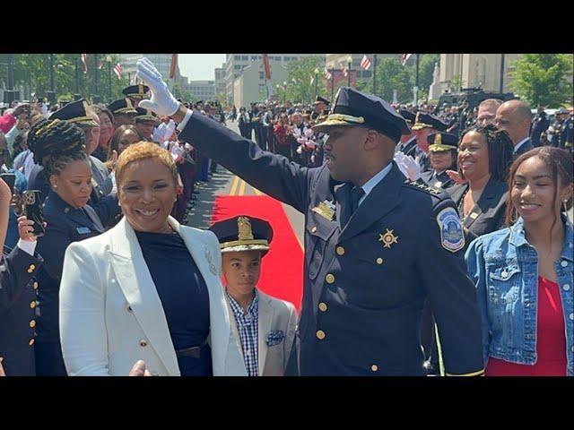 Former DC Police Chief Robert Contee says goodbye to officers, staff