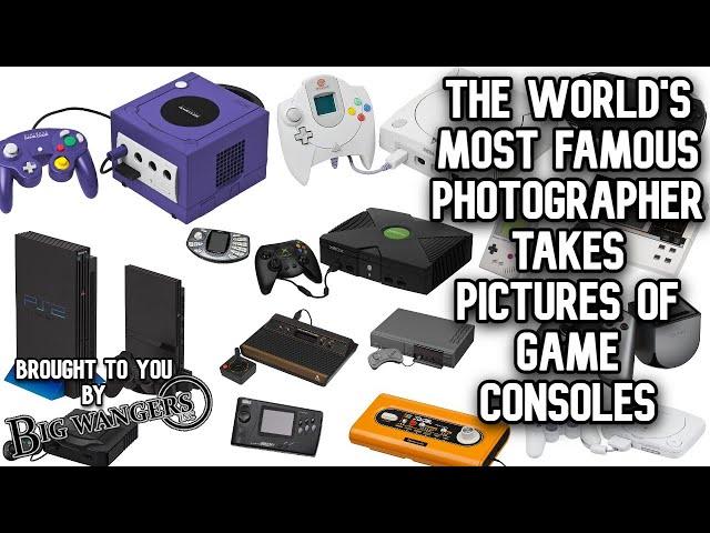 The World's Most Famous Photographer Takes Pictures of Game Consoles