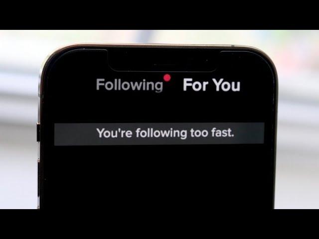 How To FIX TikTok "Following Too Fast" Error! (2021)