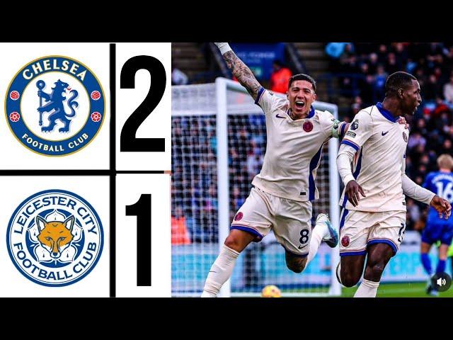  chelsea-Leicester city (2-1) All Goals and Extended Highlights |premier!league 2024/25