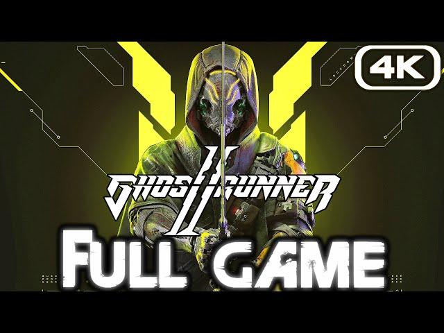 GHOSTRUNNER 2 - Gameplay Walkthrough FULL GAME (4K 60FPS RTX) Speedrun