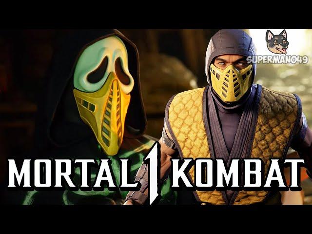 THE AMAZING SCORPION GHOSTFACE! - Mortal Kombat 1: "Ghostface" Gameplay (Ghostface DLC)