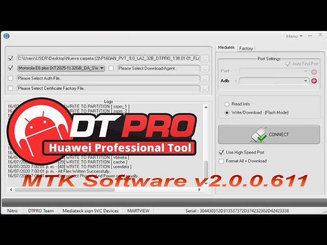 Mtk Software v2.0.0.611 Dt Pro Tool