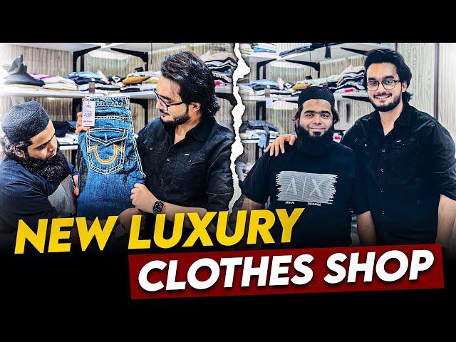 Mere Bhai Zubair Bhai ki New Luxury Clothes Shop | Support Kro Guys️