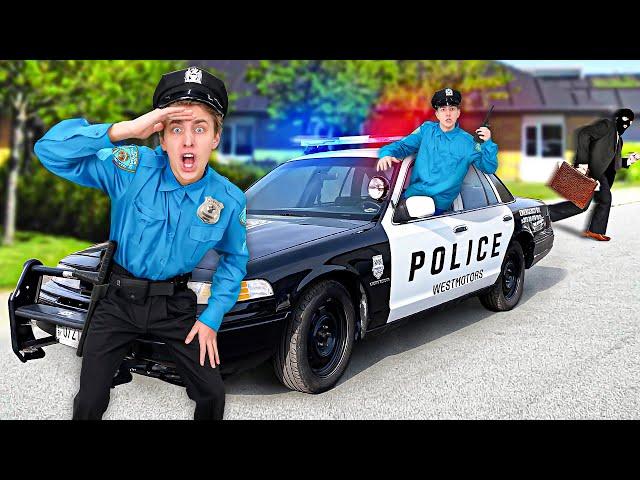 We ARE POLICE OFFICERS for 24 HOURS Challenge!