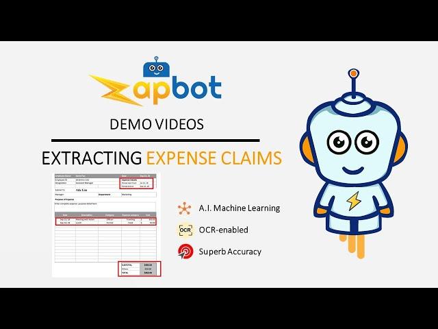 AI in Finance: Intelligently Extract Data from Expense Claims with 100% Superb Accuracy | NO-CODING!
