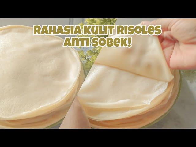 RAHASIA KULIT RISOLES LENTUR ANTI SOBEK ‼️ TETAP LEMBUT WALAUPUN SUDAH DINGIN