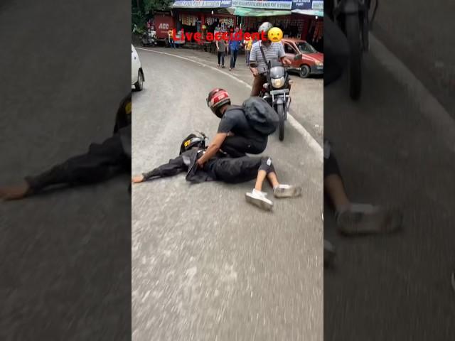 KTM RC live crash Bike crash #shorts #ytshort #viral #status