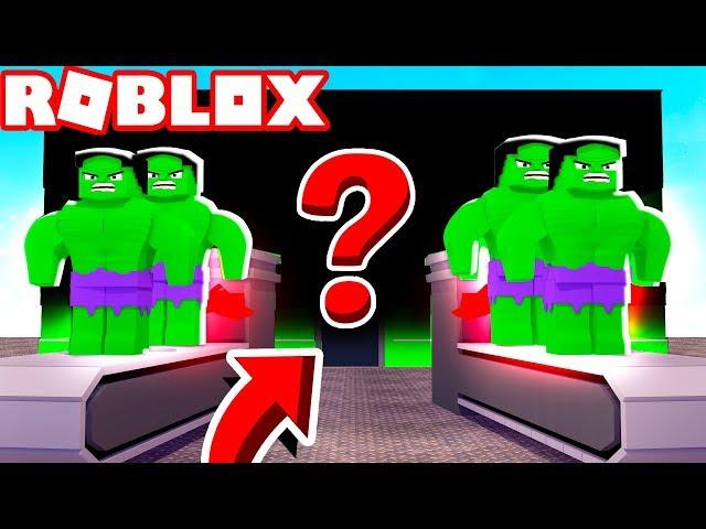 СЕКРЕТНАЯ БАЗА ХАЛКОВ! СОЗДАЛ 1000 КЛОНОВ ХАЛКА! ROBLOX