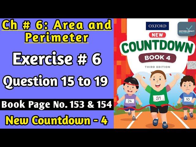 Exercise 6 | (Question 15-19) | Oxford New Countdown | Grade 4 | Iqra Zahra