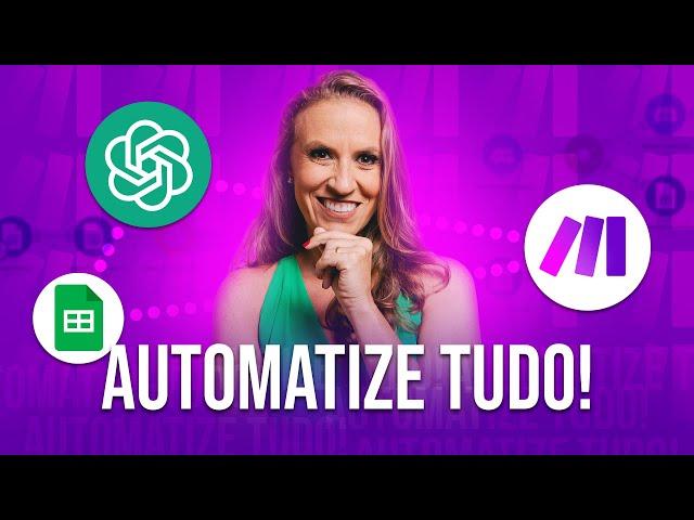 MAKE INTEGROMAT: Passo a passo para iniciantes | Tudo que você precisa saber!