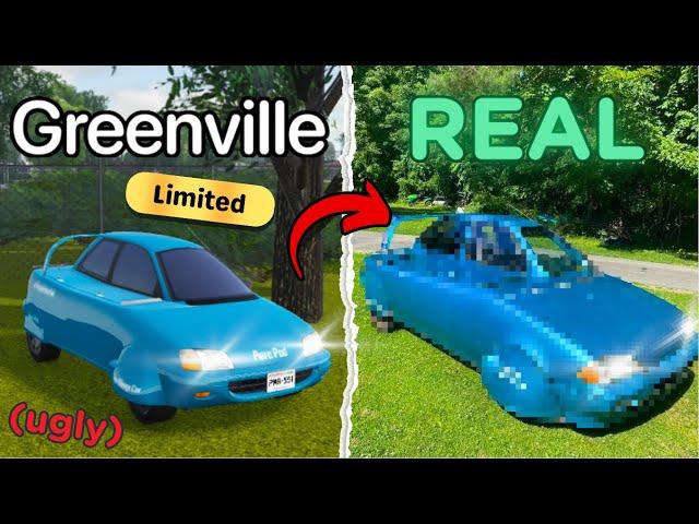 REAL LIFE VERSIONS of Greenville Limiteds! | Roblox Greenville Update