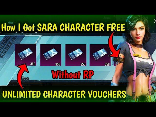 Unlimited Character Vouchers  | How to get Free Character Vouchers in bgmi | Bgmi Free Character