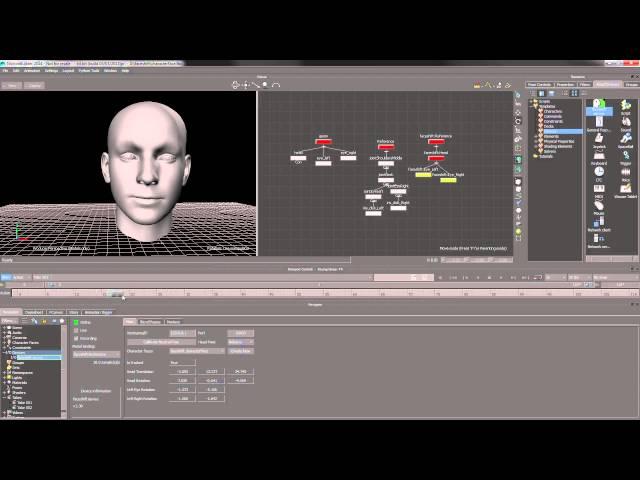 faceshift motion builder plugin tutorial: 6 Record Plot
