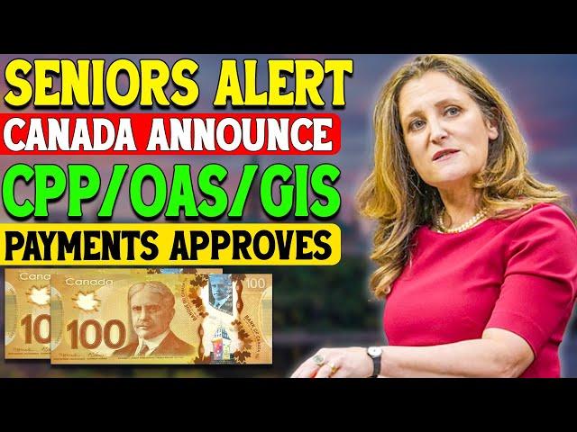 Seniors Alert: Canada Approves New Pension Payments for CPP, OAS, and GIS