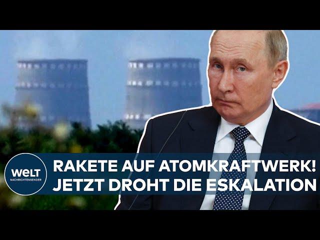 PUTINS KRIEG: Rakete auf Atomkraftwerk! Angst vor nuklearer Katastrophe - Eskalation um AKW droht