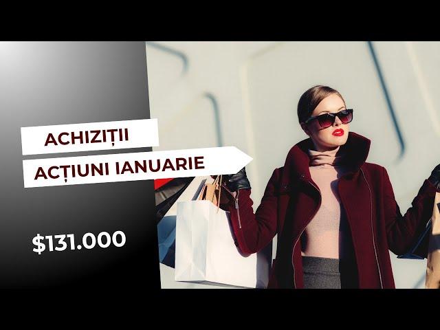 Ce acțiuni am cumpărat în Ianuarie 2025 | DIVIDENDE