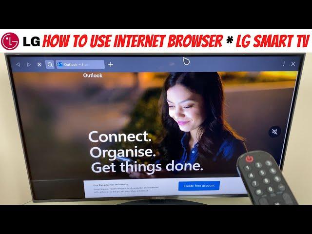 How To Use Web Browser *New LG Smart TV