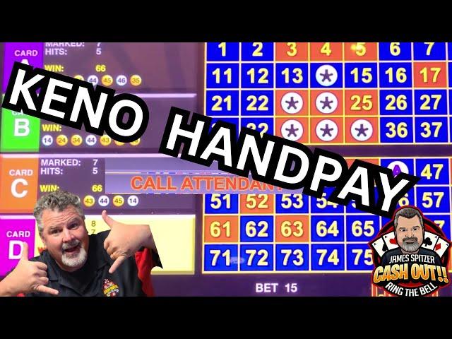 KENO HANDPAY BARONA AND A BIG WIN KENOSTAR