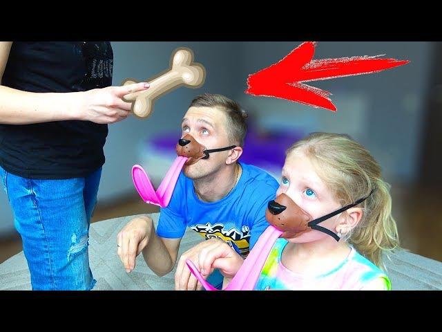 МИЛАНА Захотела СЕБЕ СОБАЧКУ! Что ПРИДУМАЛ ПАПА? Скетч от Family Box