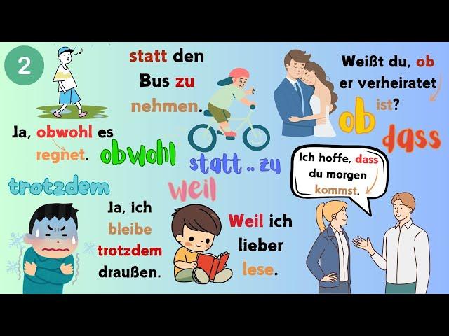 #02 Mastering German Conjunctions: Improve Your German Speaking Today!