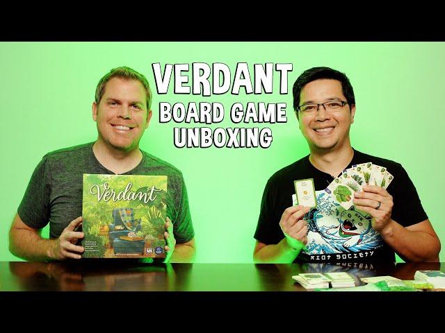 Unboxing Verdant - The House Plant Board Game