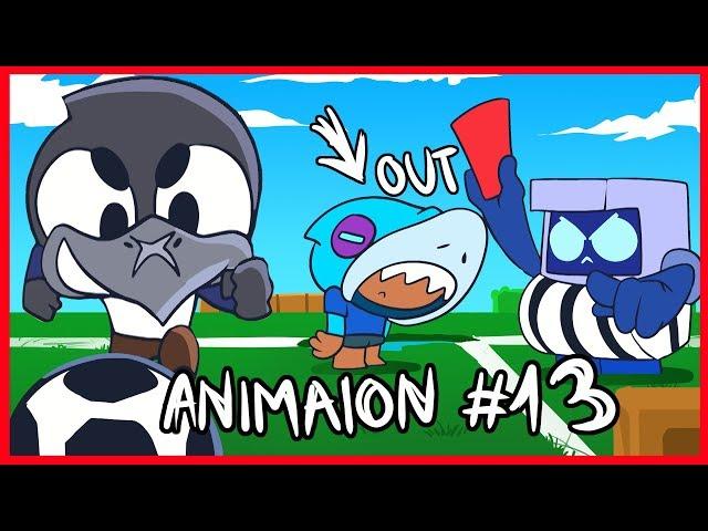 [#13] BRAWL STARS ANIMATION - BRAWL BALL CROW SKILLS (8-BIT)