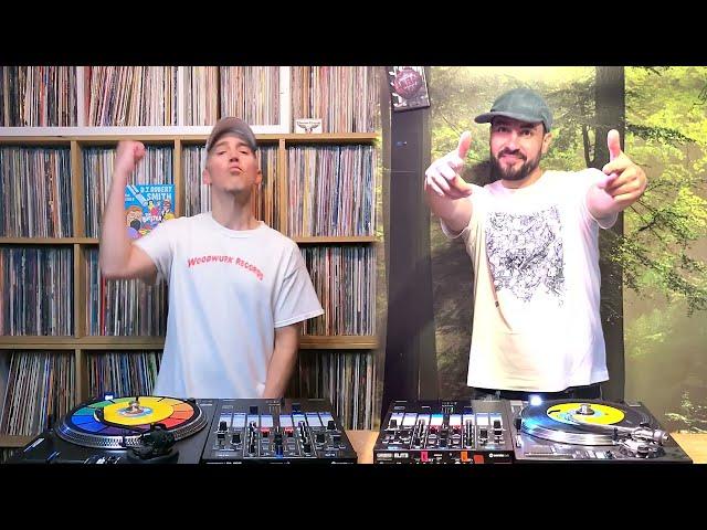 DJ Woody & DJ Robert Smith scratch new vinyl!