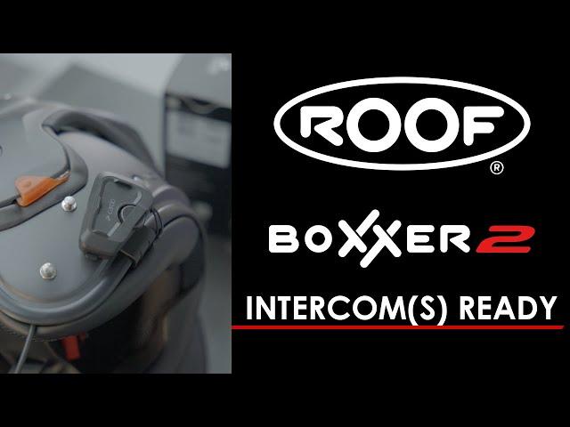 Tuto du montage des intercoms moto sur le modulable Roof Boxxer 2