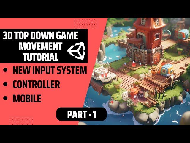 Easy 3D Top Down Unity Game Development Tutorial (New Input System)