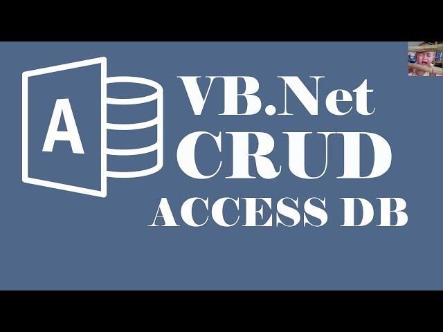 VB.Net CRUD for Access DB : Select , Insert , Delete , Update